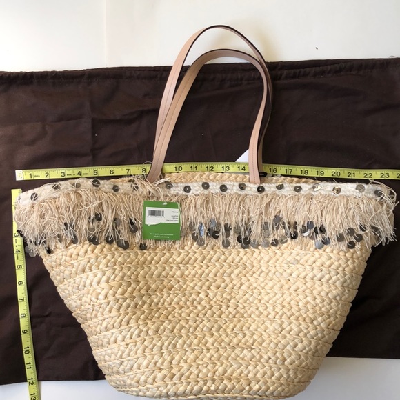 Kate Spade Lewis Way Large Fringe Marketa Tote - Picture 10 of 11